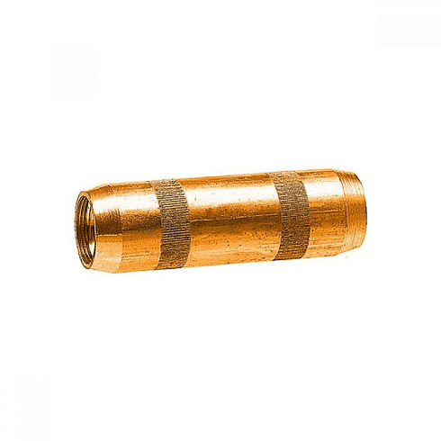 Муфта соединительная 14 мм, латунь|90223|Ezetek