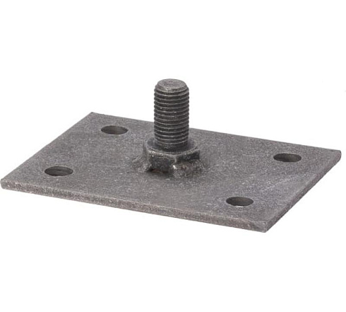 Монтажная пластина 170х40 мм для изоляционной штанги, М8, термодиффузия  | SQ2401-3127 | TDM