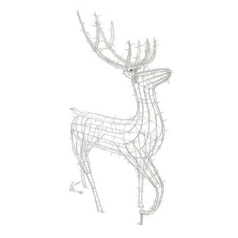 Фигура объемная Олень 115х195 см, 528 LED, IP65, цвет свечения теплый белый | 501-236 | NEON-NIGHT