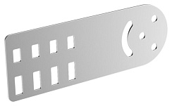 Пластина шарнирная h=80мм | CLM51D-PSH-080 | IEK