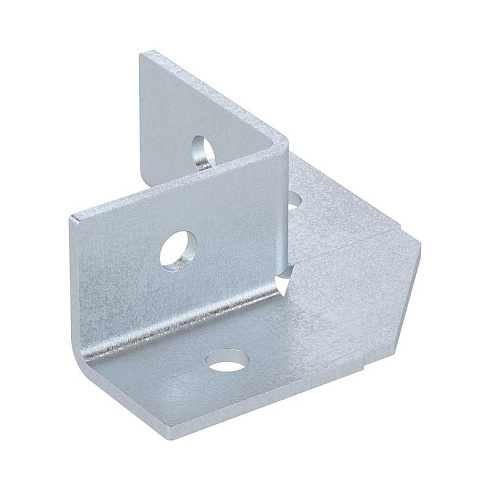 Уголок крепежный 90 градусов, двухлучевой, 4 отверстия | BMD1501 | DKC