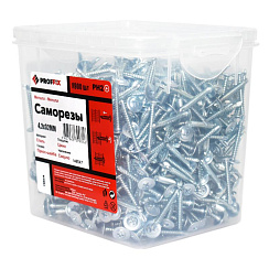 Саморез СММ св 4,2х32 усиленный (TWN) (900 шт) - контейнер | 146547 | PROFFIX