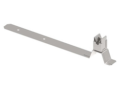 Держатель пластиковый круглого проводника под черепицу, нерж. AISI 304, 194038 | МД-038-Н304 |  Ostec