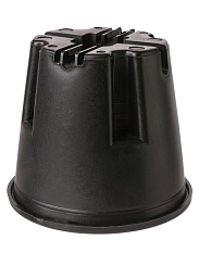 Держатель для плоской кровли крестовой фиксатор для прута Ø8-10 мм, с бетоном, ПП  | SQ2402-3088 | TDM