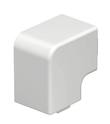 Крышка плоского угла кабельного канала WDK 40x40 мм (ПВХ,белый) (WDK HF40040RW) | 6192831 | OBO Bettermann