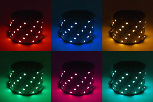 Лента светодиодная LS5050-7,2-30-12-RGB-IP20-2year-5m | Б0044120 | ЭРА