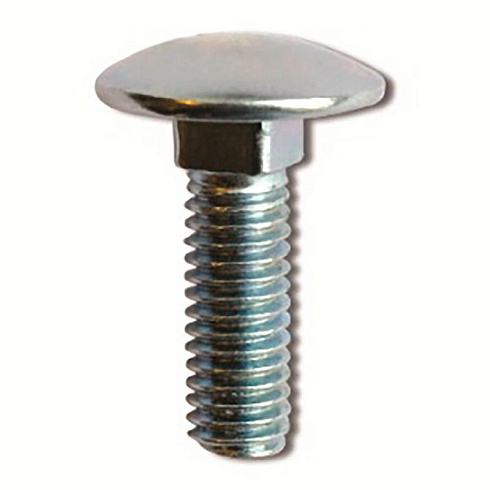 Винт с гладкой головкой и квадратным подголовником М6х12, нержавеющая сталь AISI 316L | CM010612INOX316L | DKC