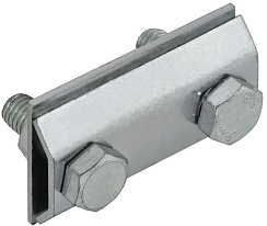 Заж. соед. сквозной пр.-пр. 8мм оц. сталь | ZCC86-11-1-08 | IEK