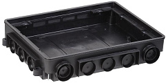 Коробка напольная ONFLOOR 16 модулей |KNU-80-16-PA-9011 | IEK