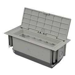 Лючок мебельный и в полые стены на 3 мод. 45х45 KOPOBOX MINI L (HB) | KOPOBOX MINI L_HB | Kopos