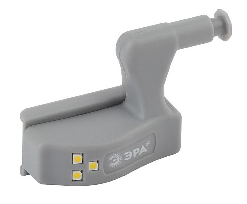 Светильник пушлайт (подсветка) SB-401 на петлю в кухонный шкаф [3SMD LED, 2xA23, бл] | Б0042659 | ЭРА