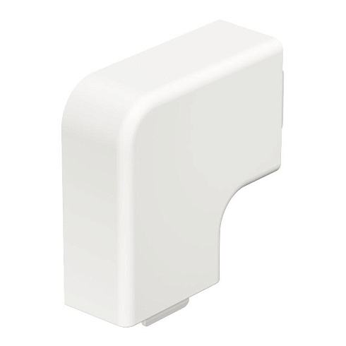 Крышка плоского угла кабельного канала WDK 15x30 мм (ПВХ,белый) (WDK HF15030RW) | 6192750 | OBO Bettermann