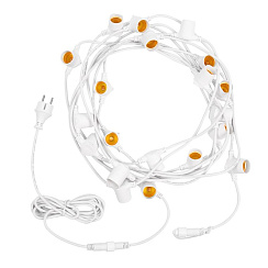 Belt-Light 2 жилы шаг 40 см патроны под винт E27 влагостойкая IP65 | 331-232 | NEON-NIGHT