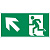 пиктограмма "ФИГУРА / СТРЕЛКА ВЛЕВО ВВЕРХ" 400х200мм для аварийно-эвакуационного светильника Vault | V5-EM03-60.013.017 | VARTON