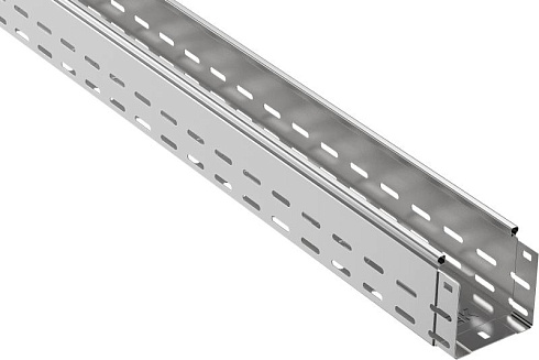 ESCA Лоток перфорированный 100х150х3000 RAL 9016 | CLPK10-100-150-3 | IEK