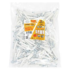 Дюбель-гвоздь YZ потайн. манжета нейлон 6x40 (180 шт) - пакет | 147487 | Tecfi