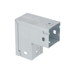 Угол вертикальный вниз 90 50х50, глухой, цинк-ламельный | 39002ZL | DKC