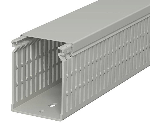 Распределительный кабельный канал LK4 N 80x60x2000 мм (ПВХ,серый) (LK4 N 80060) | 6178229 | OBO Bettermann