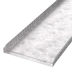 Лоток перфорированный Профи HDZ 600х80x3000 (1,5 мм) (6 м/уп) | PR16.13258 | Промрукав