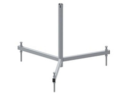 Треножный штатив для молниеприемной мачты 40 мм, гор. цинк, 395101 | МА-101-ГЦ |  Ostec