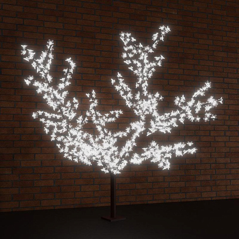 Светодиодное дерево "Сакура", h=2.4м, Ø2.0м, 1728 LED, БЕЛЫЙ | 531-125 | NEON-NIGHT