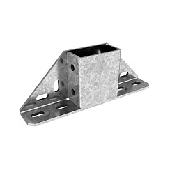 Опора №5, для СТРАТ профиля 82х41 мм, толщ. 5,0 мм, гальван. цинк, 876160 | ОП-5-5,0-ЭЦ |  Ostec