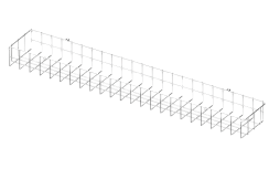 Решетка защитная ДСО-02-1100 | 98114 | INNOLUX