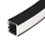 Профиль SL-ARC-3535-D320-W90 BLACK (260мм, дуга 1 из 4) (Arlight, Алюминий) | 032678 | Arlight
