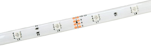 Лента светодиодная 3м LSR-5050RGB30-7,2-IP65-12В | LSR2-3-030-65-3-03 | IEK