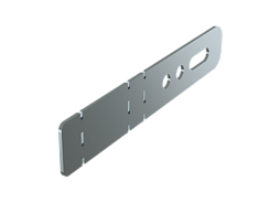 Держатель двускатной крышки, цинк-ламельный (аналог горячеоцинкованный) | UKH500HDZL | DKC