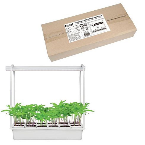 Светильник-подставка металлическая для светильника ULI-P 570мм 12 кашпо в/к, белые UFP-G34S WHITE 12 | UL-00004150 | Uniel