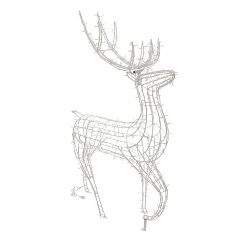 Фигура объемная Олень 115х195 см, 528 LED, IP65, цвет свечения теплый белый | 501-236 | NEON-NIGHT