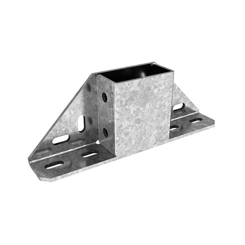 Опора №5, для СТРАТ профиля 82х41 мм, толщ. 5,0 мм, гальван. цинк, 876160 | ОП-5-5,0-ЭЦ |  Ostec
