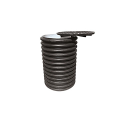 Колодец электролитического заземления контрольно-измерительный, пластик|90058|Ezetek