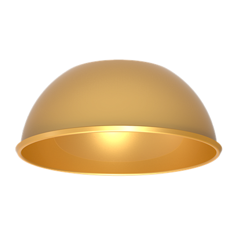 Рефлектор для DL-Spark 15 Вт матовый золотой | V1-R0-F0433-10L07-0000000 | VARTON