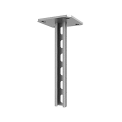 Подвес потолочный СТРАТ 41х21х1800, толщ. 2,0 мм, гальван. цинк, 874818 | ППС-41х21х1800-2,0-ЭЦ |  Ostec