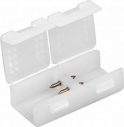 Соединитель для ленты  LD117  LS704/LS707 (мин. упаковка 50 шт) NEW для НОВОЙ ЛЕНТЫ БЕЗ ПРОВОДОВ | 23079 | FERON