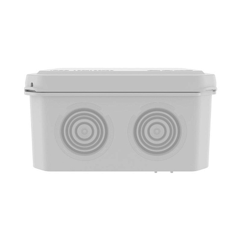 Коробка распределительная с кабельными вводами. IP55. 100х100х50мм (розница) | 53800R | DKC