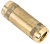 Муфта соединительная d=20мм латунь | ZMS10-40-020 | IEK