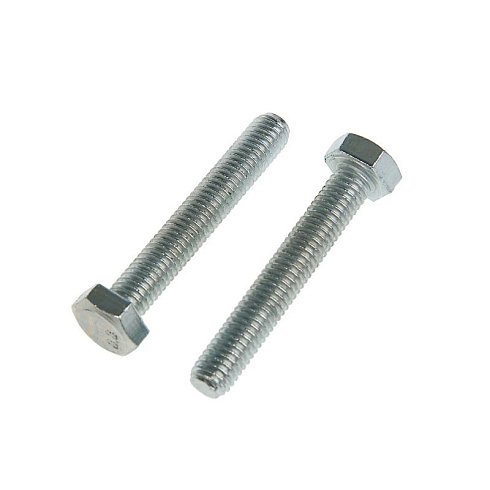 Болт DIN933 с шестигранной головкой оцинк. М8х50 (8 шт) - пакет ( 0,174 кг) | 102972 | Tech-KREP