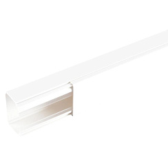 Мини-канал Metra - 60x40 - 2 метра - с крышкой - белый | 638197 | Legrand