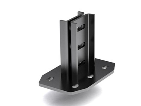 Усиленное крепление к потолку для I-образного профиля, горячеоцинкованное | BSF5001HDZ | DKC