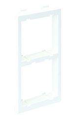 Simon Connect Адаптер вертикальный на 2 модуля K45, S-модуль, белый | S62-9 | Simon