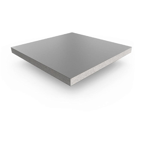 Панель фальшпола из сульфата-кальция, толщиной 36 мм, снизу - сталь оцинкованная, 668448 | ФК-600х600х36-ОЦ |  Ostec