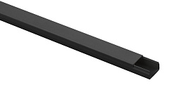 Кабель-канал ЭРА KK-B-15-10 15x10 черный 50м | Б0061737 | ЭРА