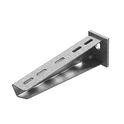 Консоль подвеса для средних нагрузок, на поверхность, база 300, толщ. 2,0 мм, гальван. цинк, 854436 | КПН5-300-2,0-ЭЦ |  Ostec