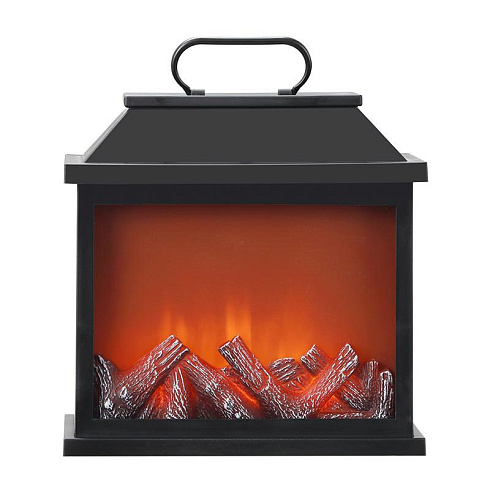 Светодиодный камин Авангард с эффектом живого огня 30х13х30 см, батарейки 3хС (не в комплекте) или от USB (в комплекте) | 511-004 | NEON-NIGHT