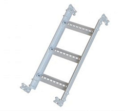 Угол шарнирный лестничный усиленный 100x600 мм (2 мм) HDZ EKF | goltp90100600-2-HDZ | EKF