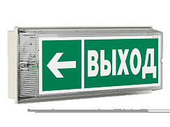 Указатель аварийный светодиодный UNIVERSAL BS-743-10x0,3 LED 3ч постоянный накладной IP65 | a14476 | Белый свет