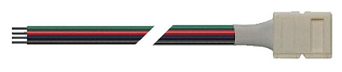 Коннектор PLSC-10x4/15  (5050RGB)  уп 10шт. | 1013767A | Jazzway